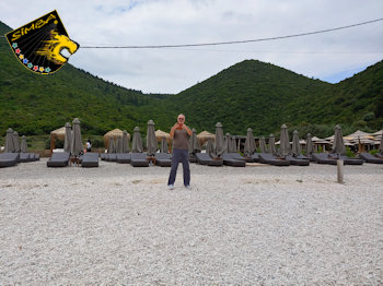 Paralia Antisamos - touristisch gut erschlossen ...