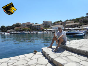 Im Hafen von Kassiopi auf Korfu Im Hafen von Kassiopi auf Korfu