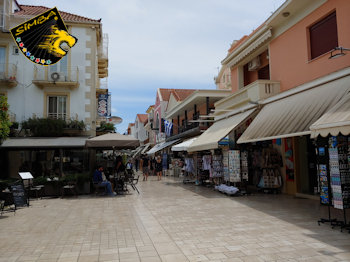 Die Fußgängerzone von Argostoli