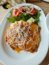 Moussaka in der Taverne Pergola