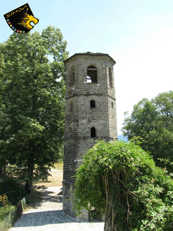 Steinturm des Moni Kimiseos Theotokou Votsas